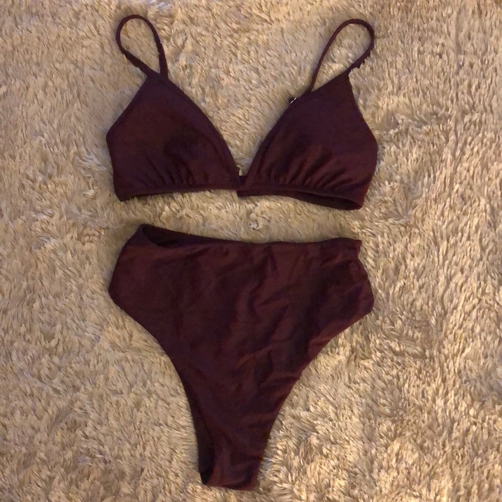 High waisted bikini